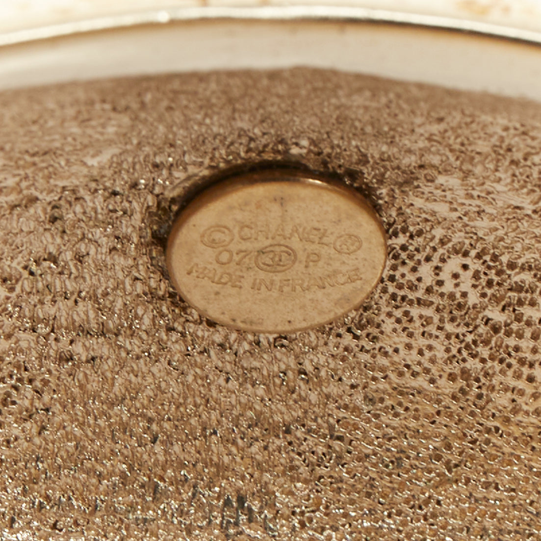 Chanel Script Metal Bangle Bracelet - 4