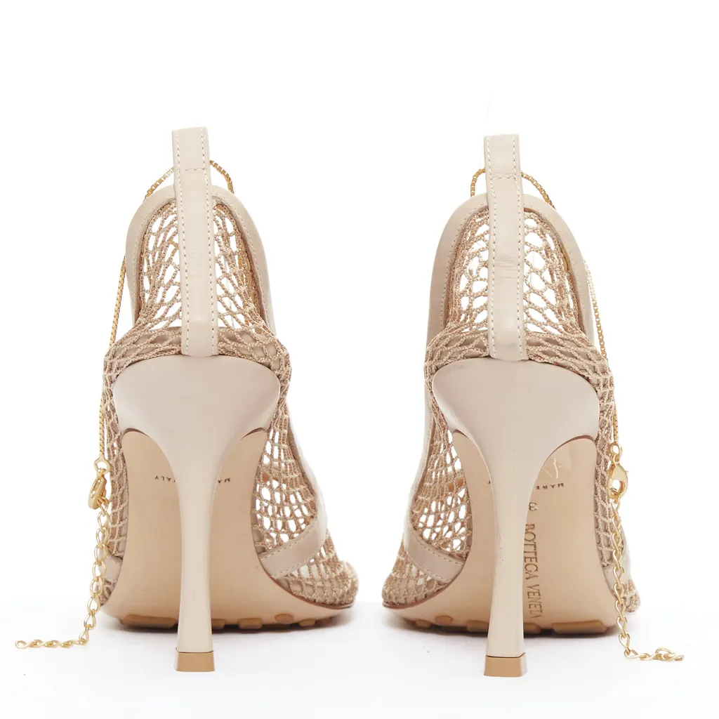 Bottega Veneta Stretch Beige Leather Very good - Box View