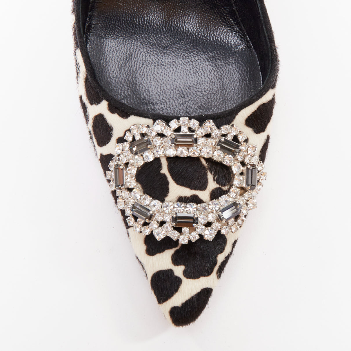 Manolo Blahnik Cow Spot Pumps - Detail 1