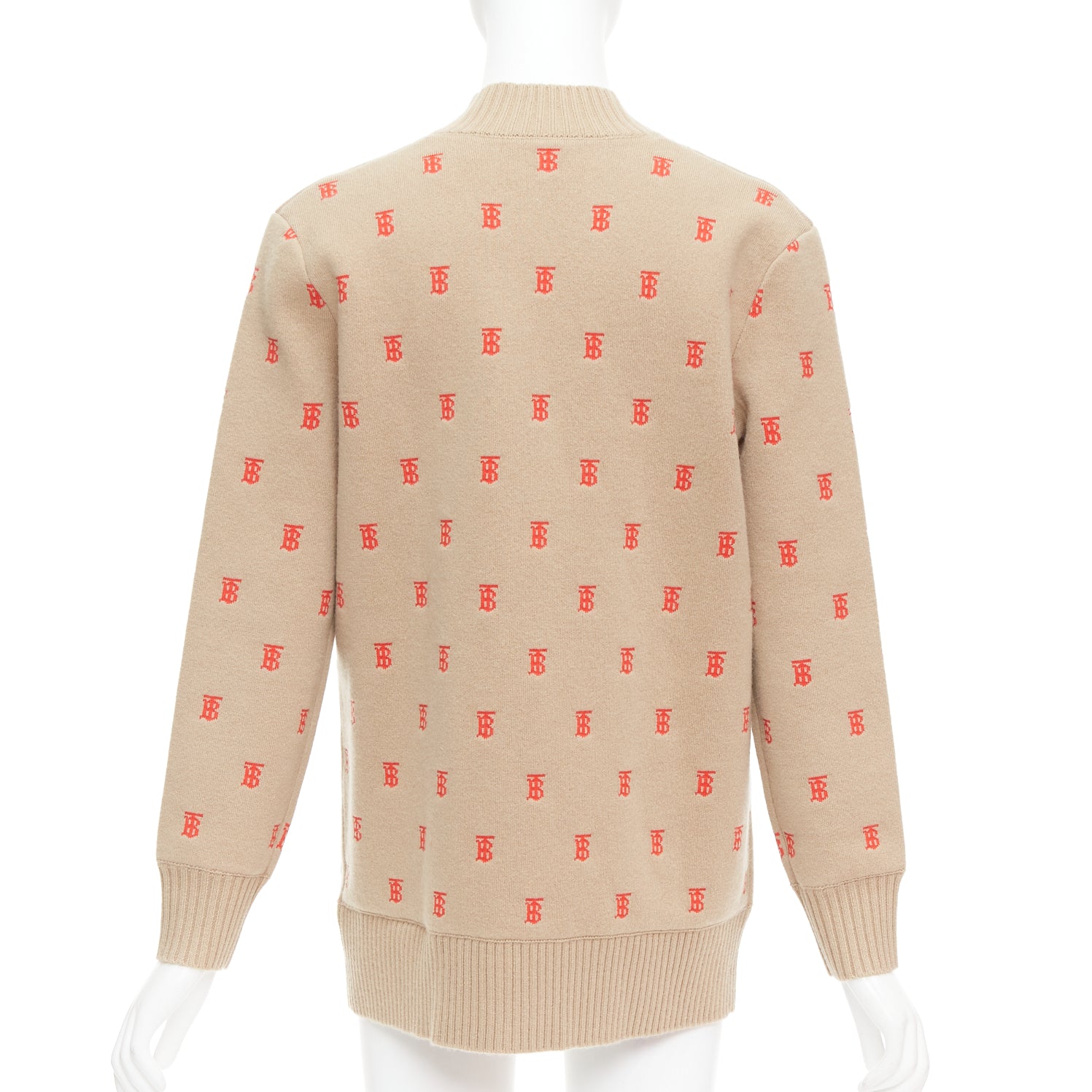 Burberry Monogram Oversized Cardigan - Detail 1