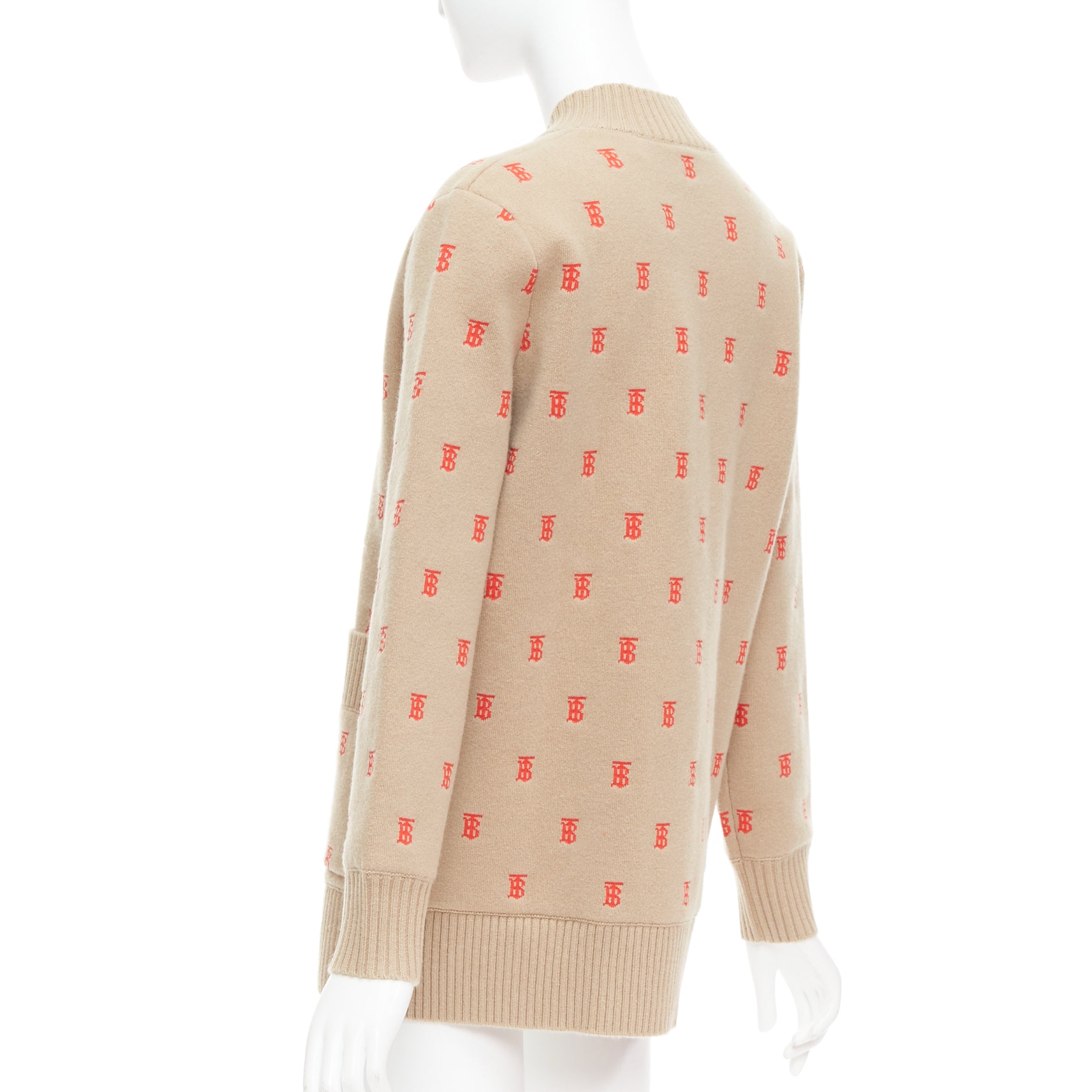 Burberry Monogram Oversized Cardigan - Detail 2