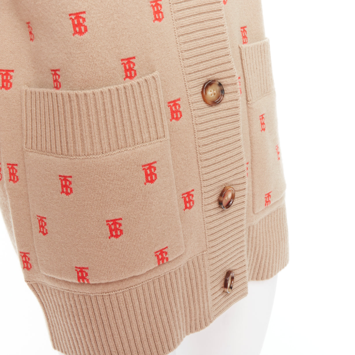 Burberry Monogram Oversized Cardigan - Image 10