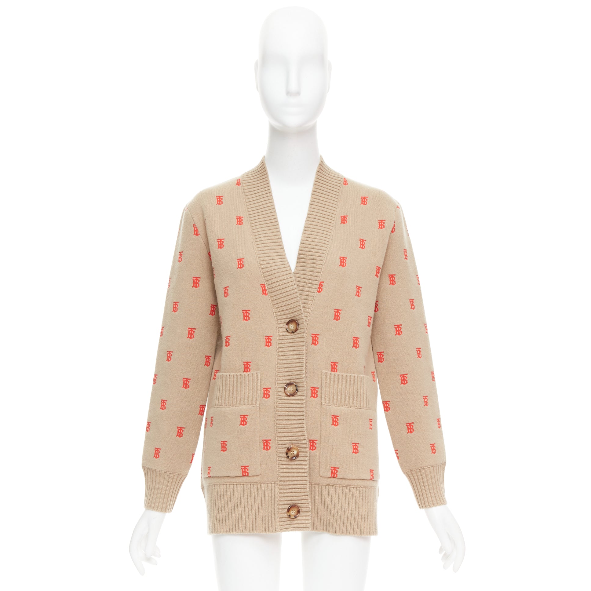 Burberry Monogram Oversized Cardigan - Image 12