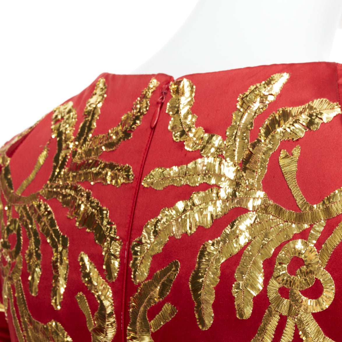 Alexander Mcqueen Sequin Pleat Dress - Image 13