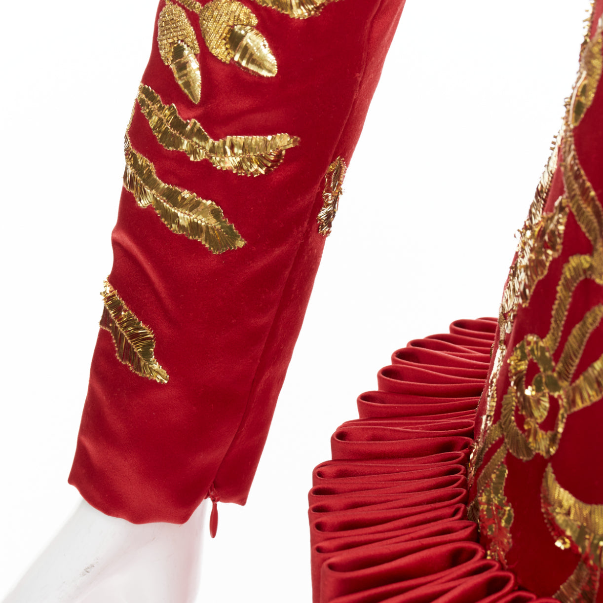 Alexander Mcqueen Sequin Pleat Dress - Image 14