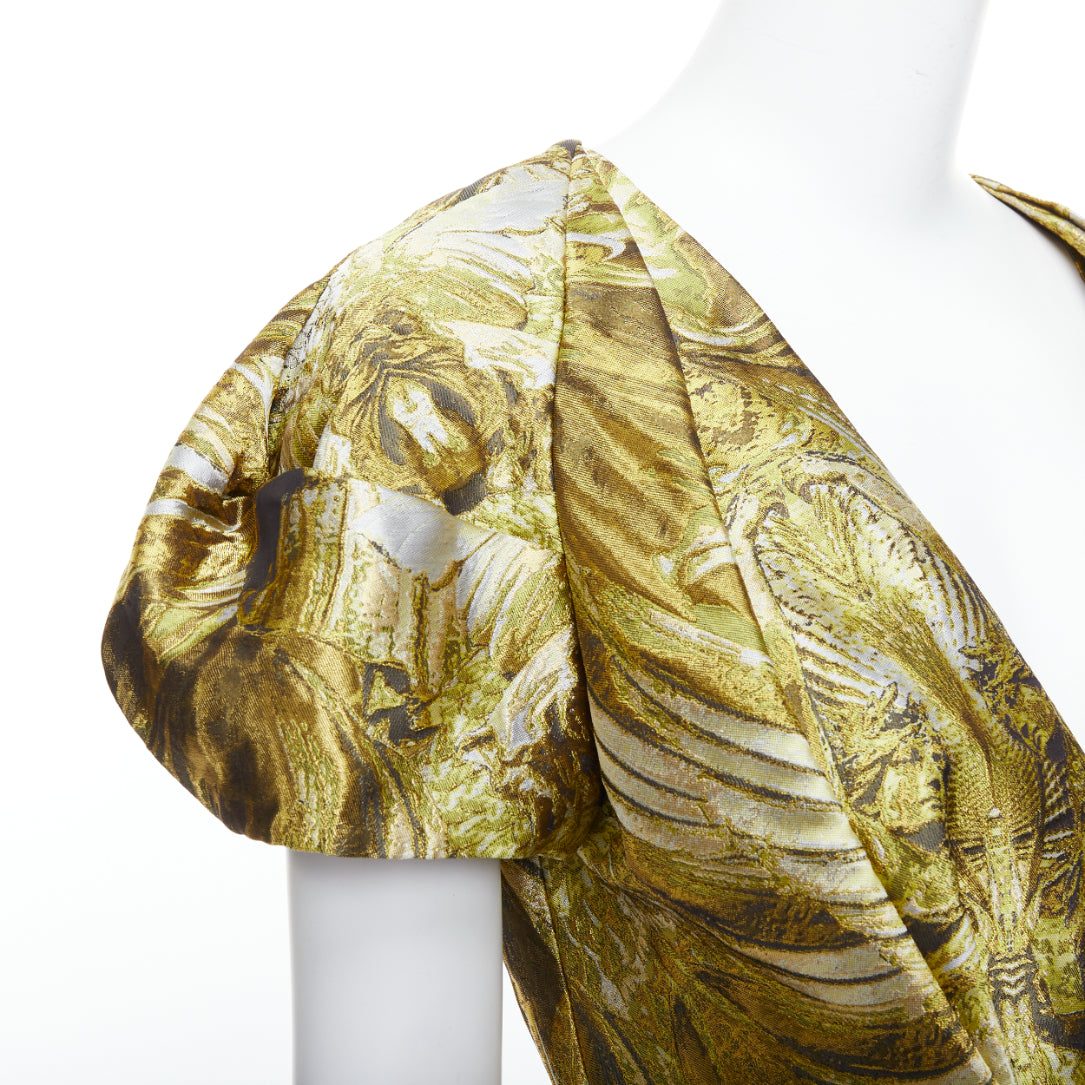 Alexander Mcqueen Medieval Jacquard Dress - Image 10