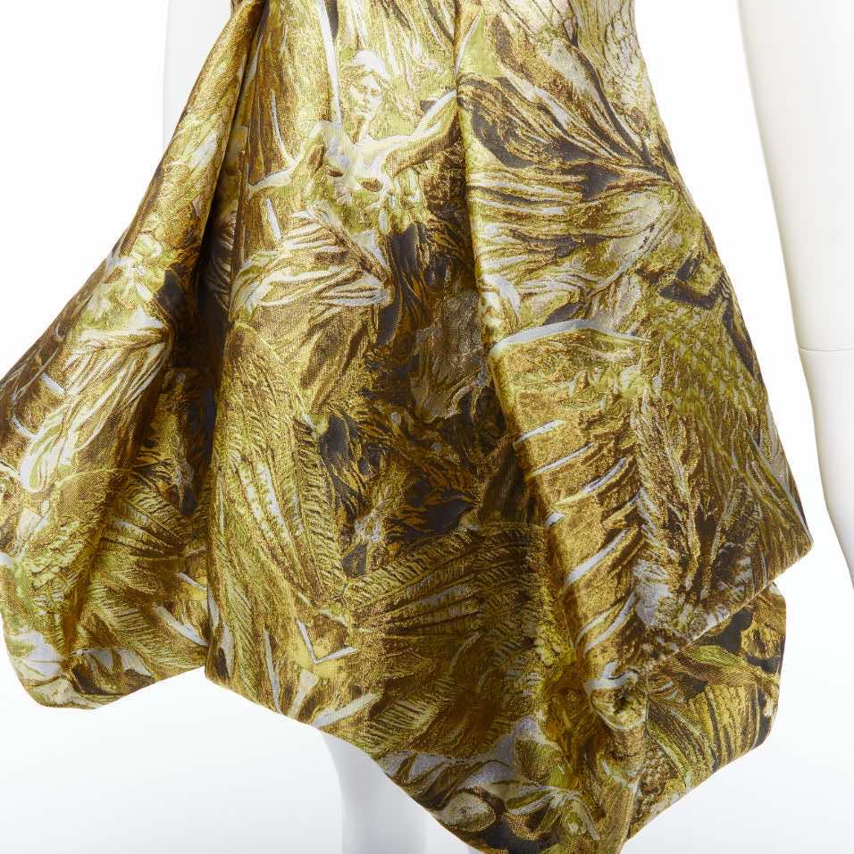 Alexander Mcqueen Medieval Jacquard Dress - Image 12