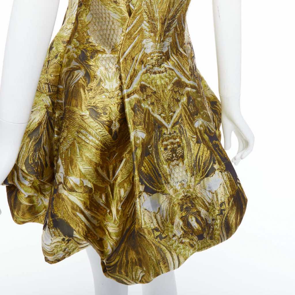 Alexander Mcqueen Medieval Jacquard Dress - Image 15