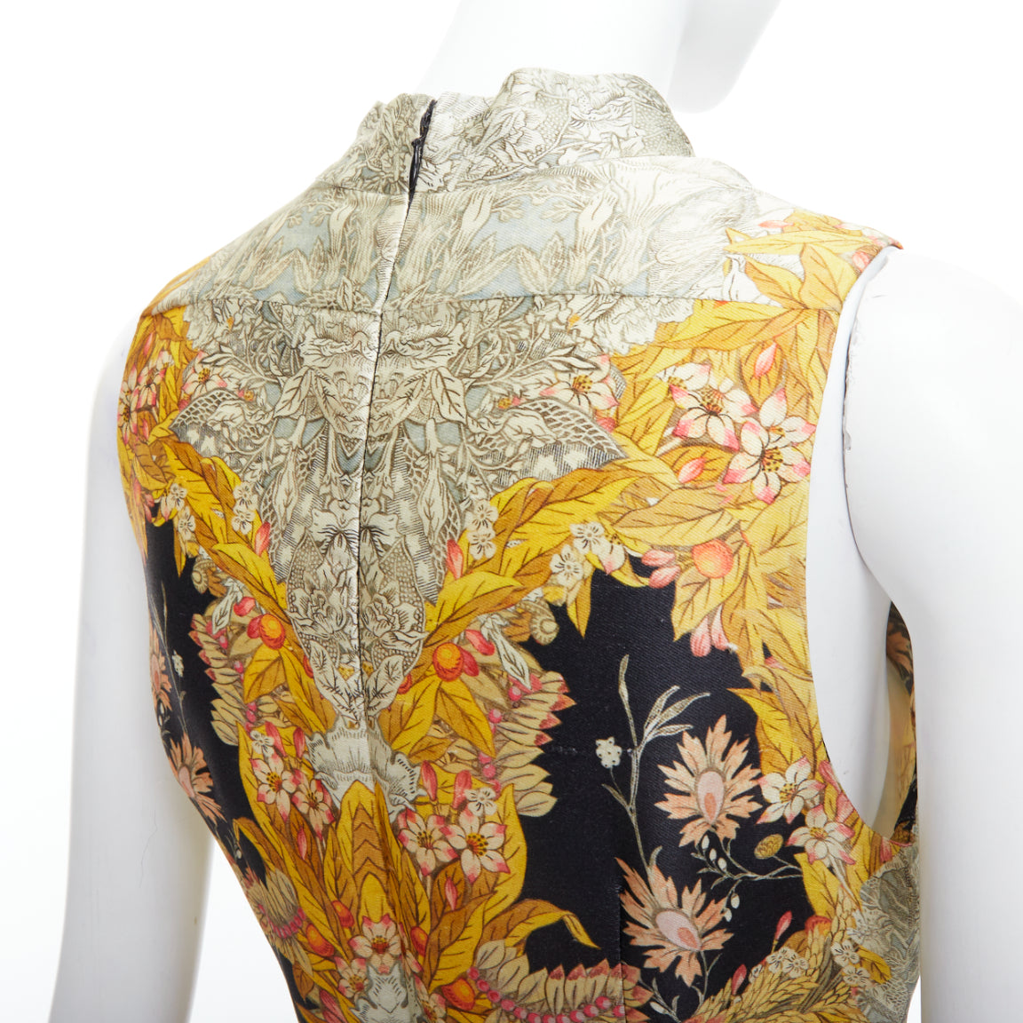 Alexander Mcqueen Foliage Ruffle Dress - Image 13