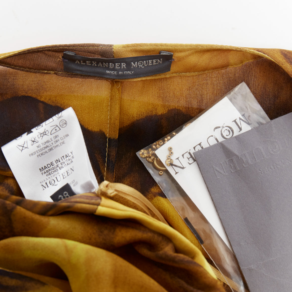 Alexander Mcqueen Embellished Kaftan Dress - Image 15