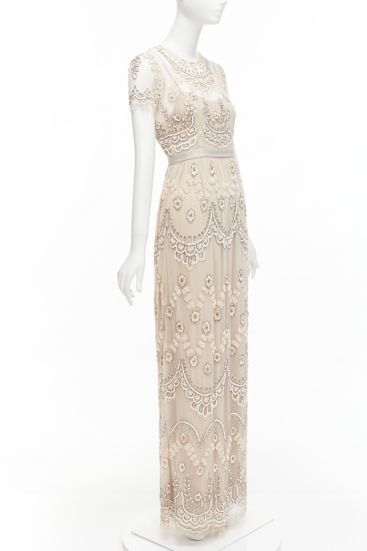 Needle & Thread Sequins Gown Dress - Image 6