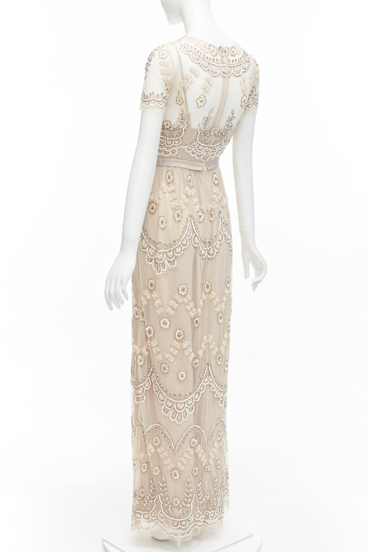 Needle & Thread Sequins Gown Dress - Detail 1