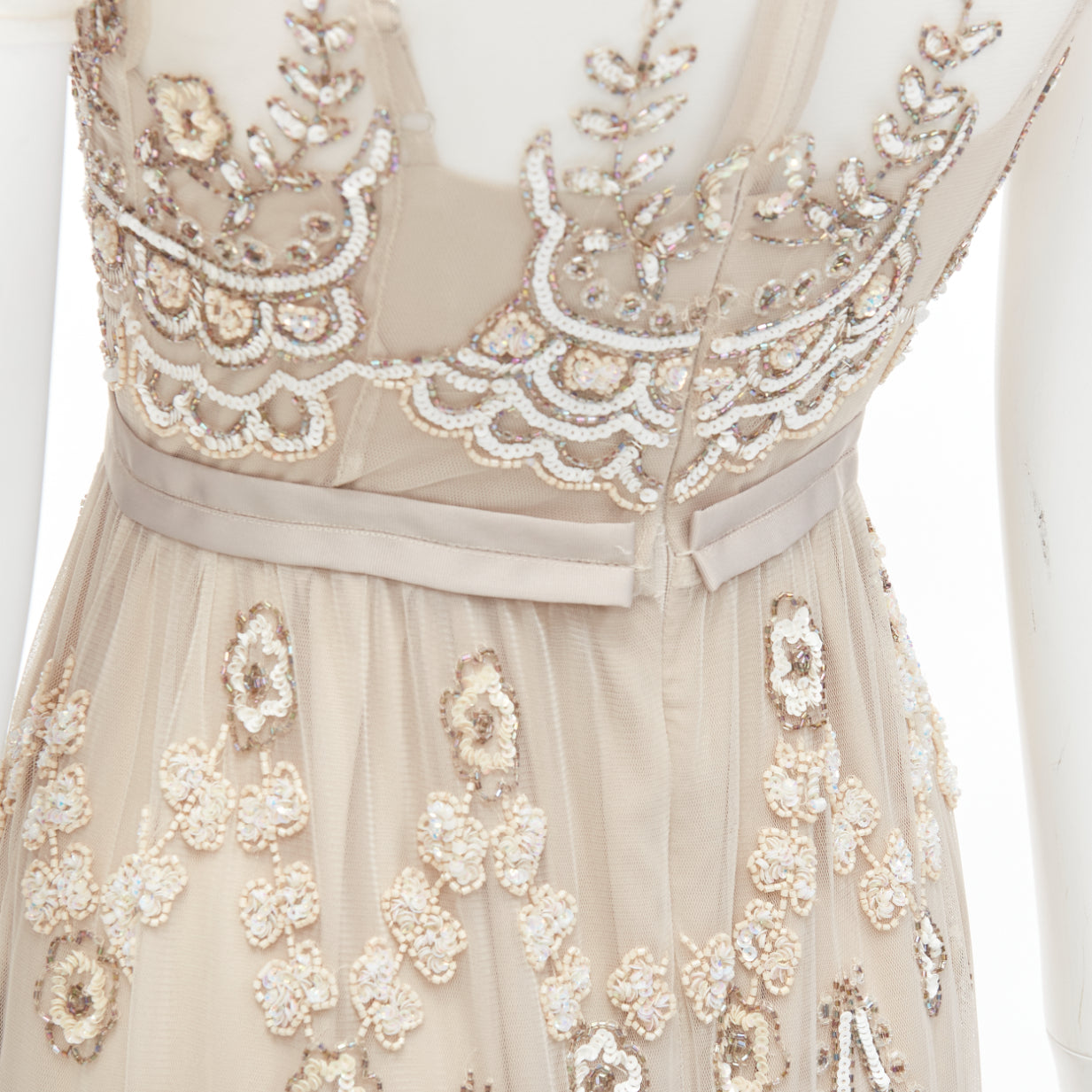 Needle & Thread Sequins Gown Dress - Image 10