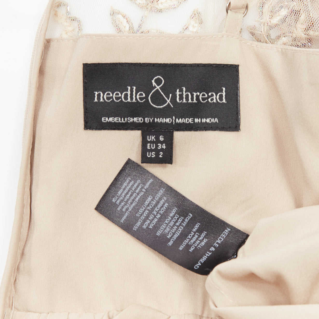 Needle & Thread Sequins Gown Dress - Image 11