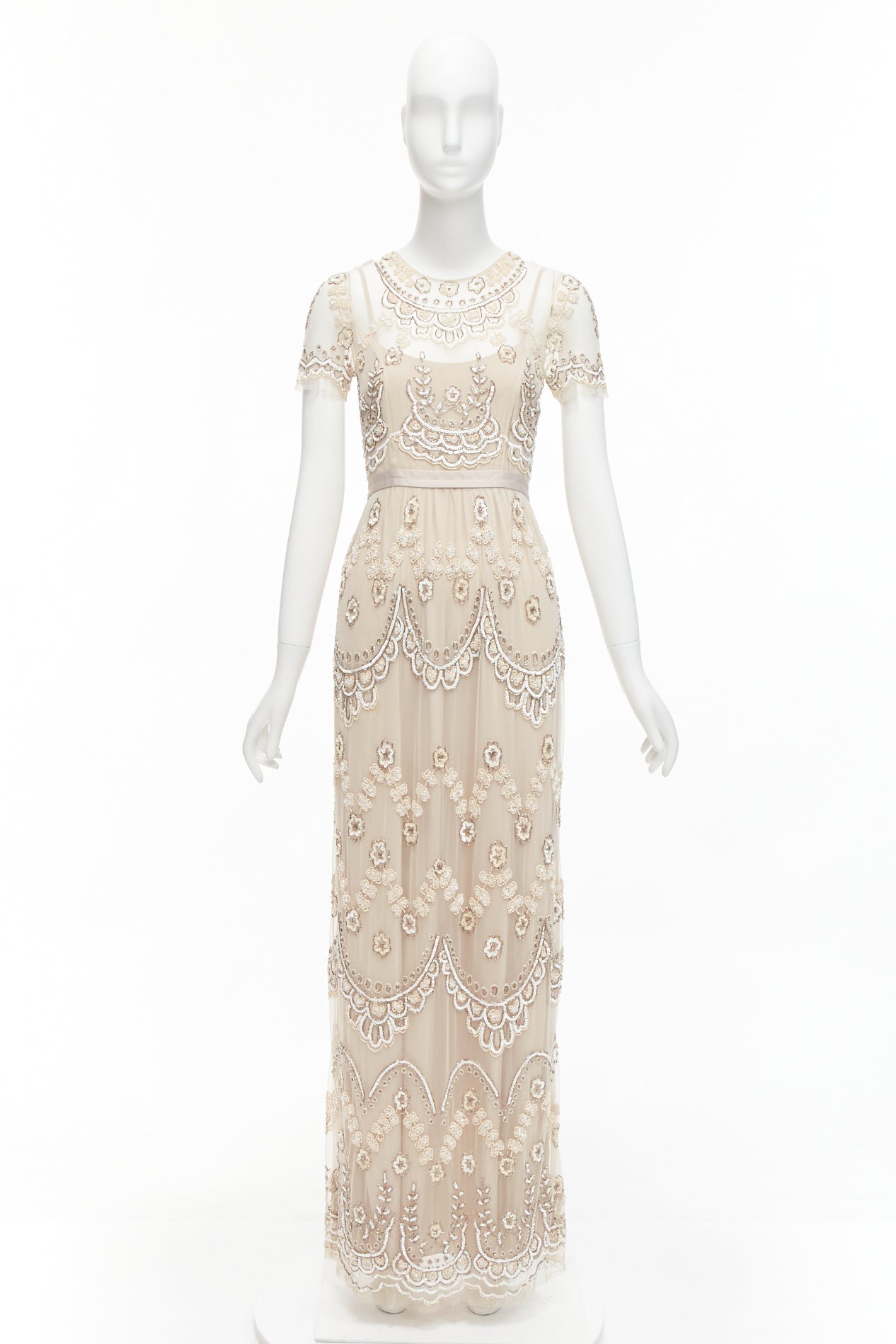 Needle & Thread Sequins Gown Dress - Image 12