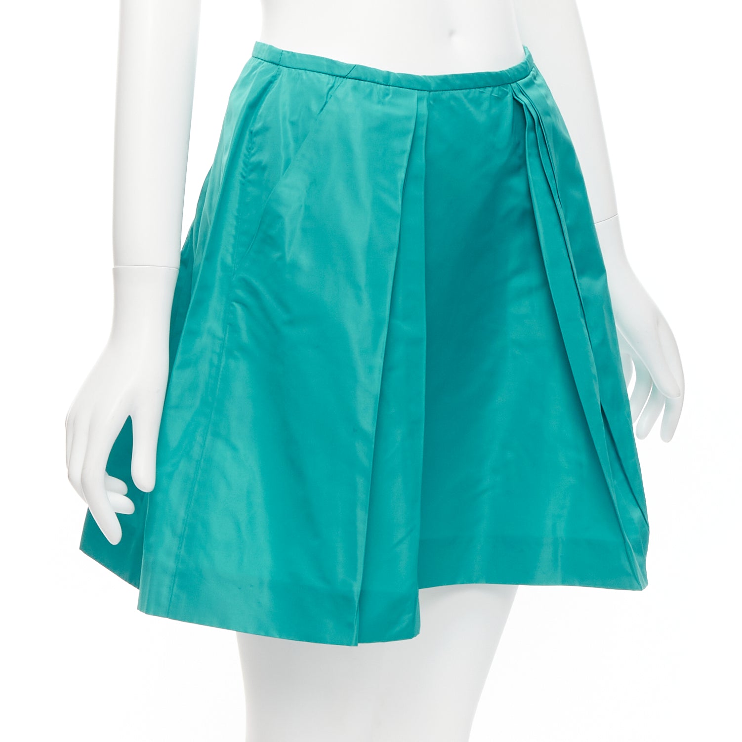 Miu Miu Pleated A-line Skirt - Image 6
