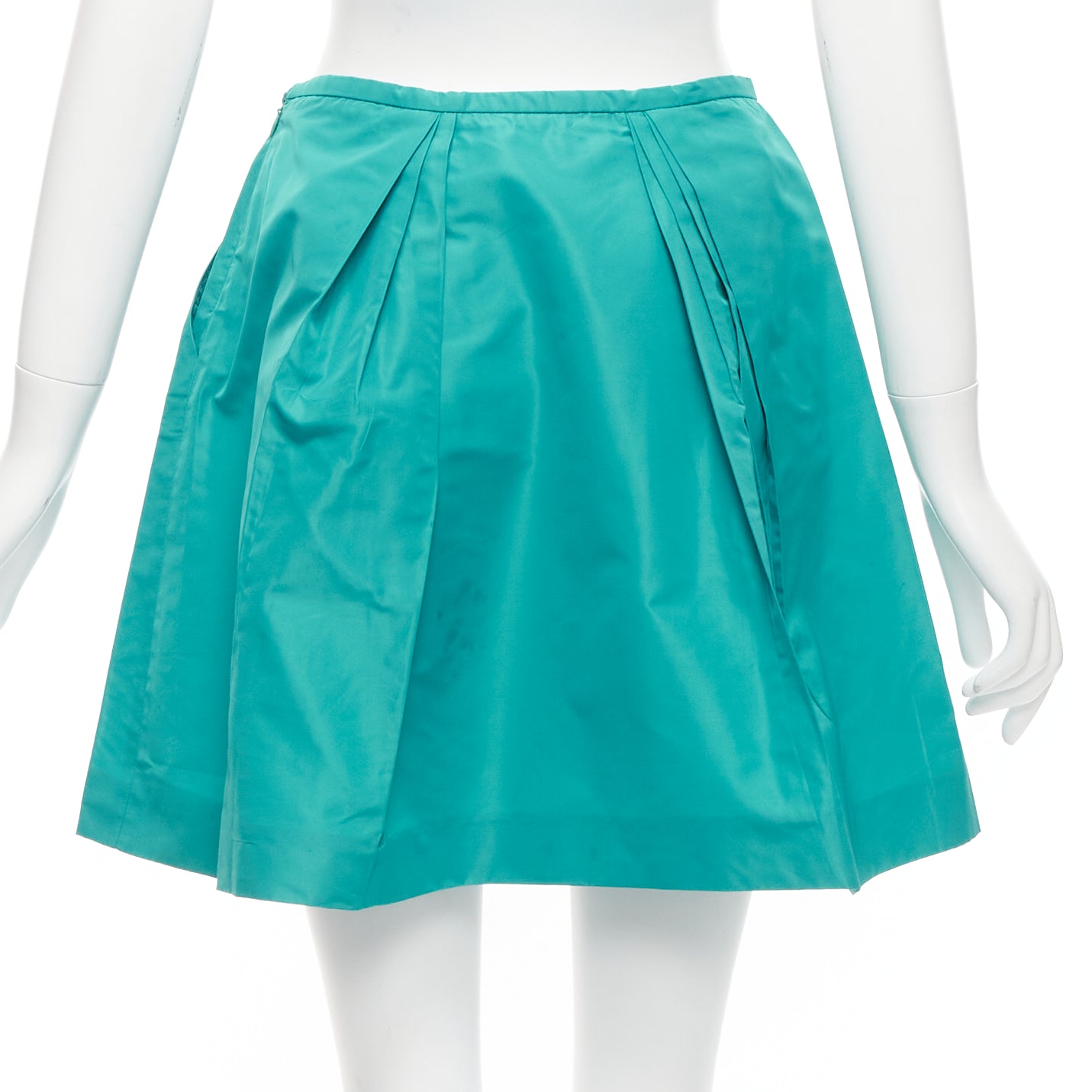 Miu Miu Pleated A-line Skirt - Side view