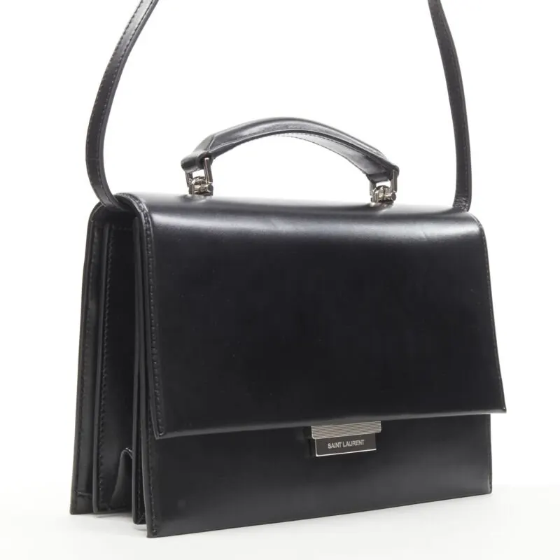 Saint Laurent Dionysus Bucket Bag Black Leather Very good - Inside View