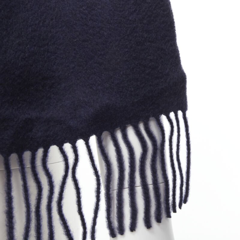 Pringle Of Scotland Tassel Fringe Scarf - Back view