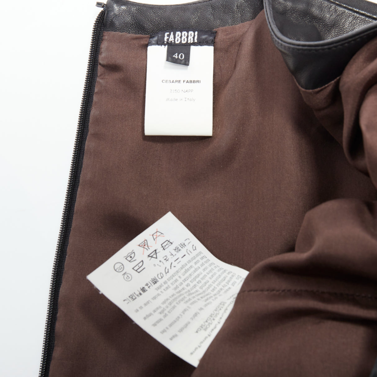 Unsigned / متعددة Bow Leather Dress - Image 11