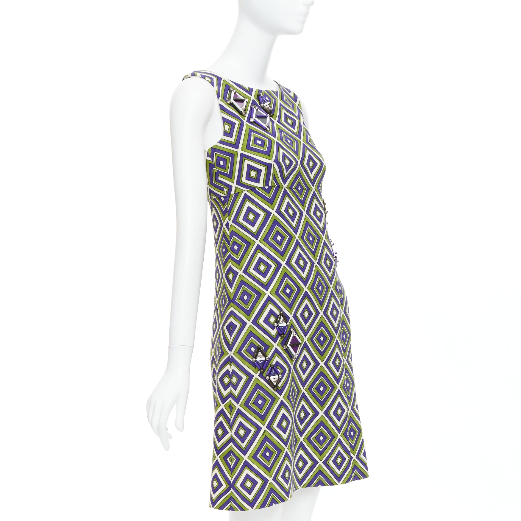 Prada Resin Mod Dress - Image 6