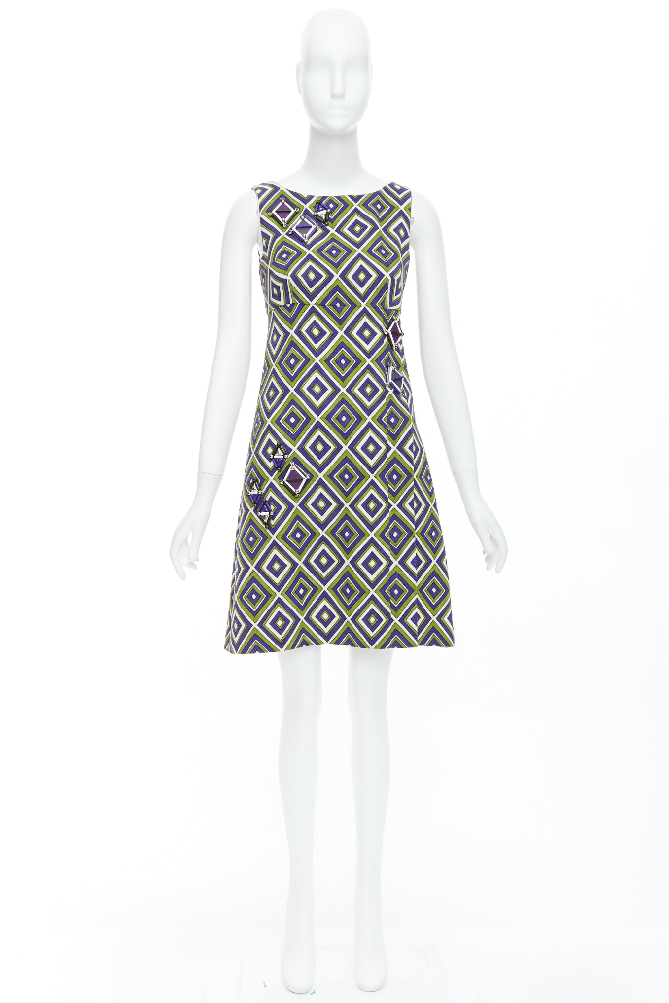 Prada Resin Mod Dress - Image 11