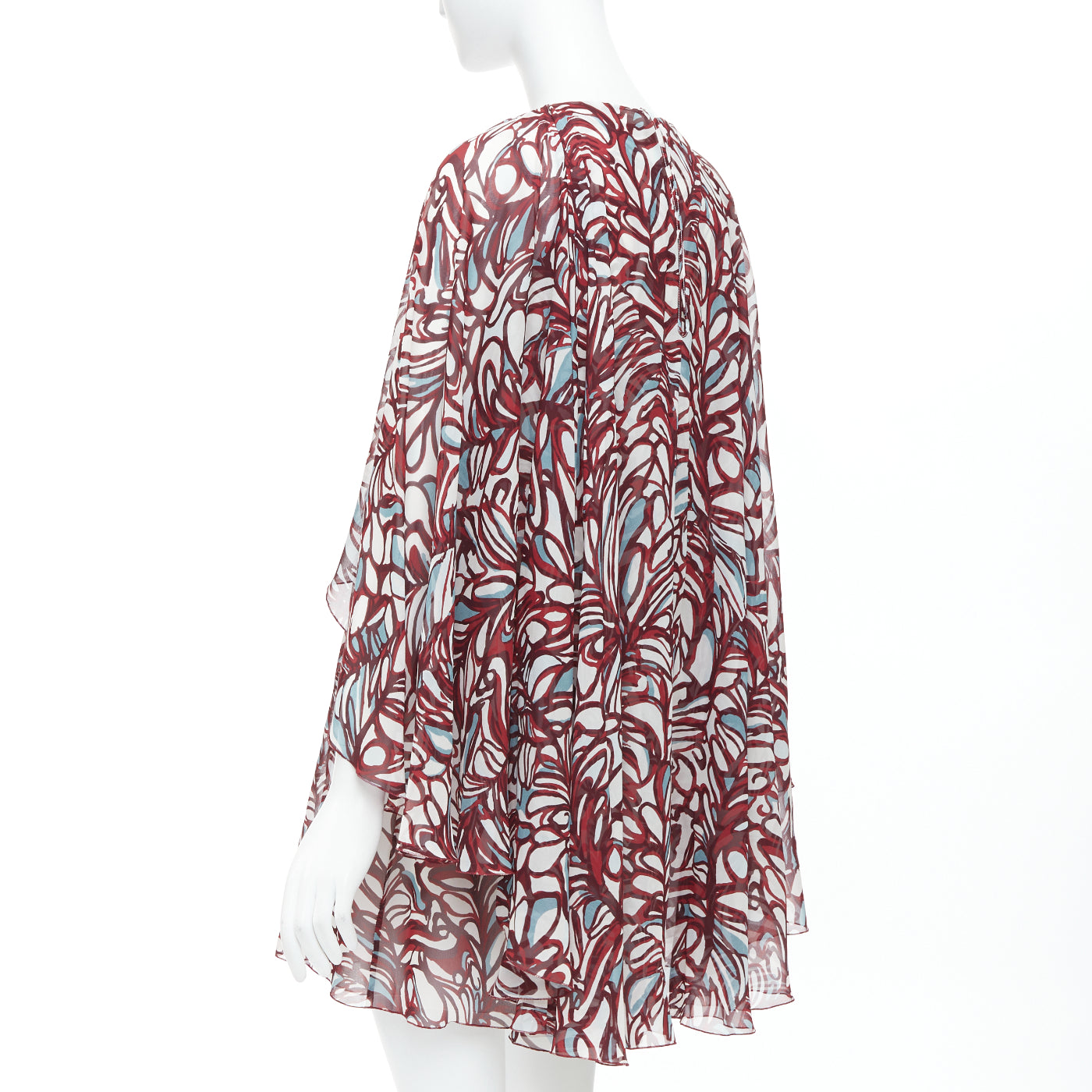Giambattista Valli Abstract Cape Dress - Detail 1