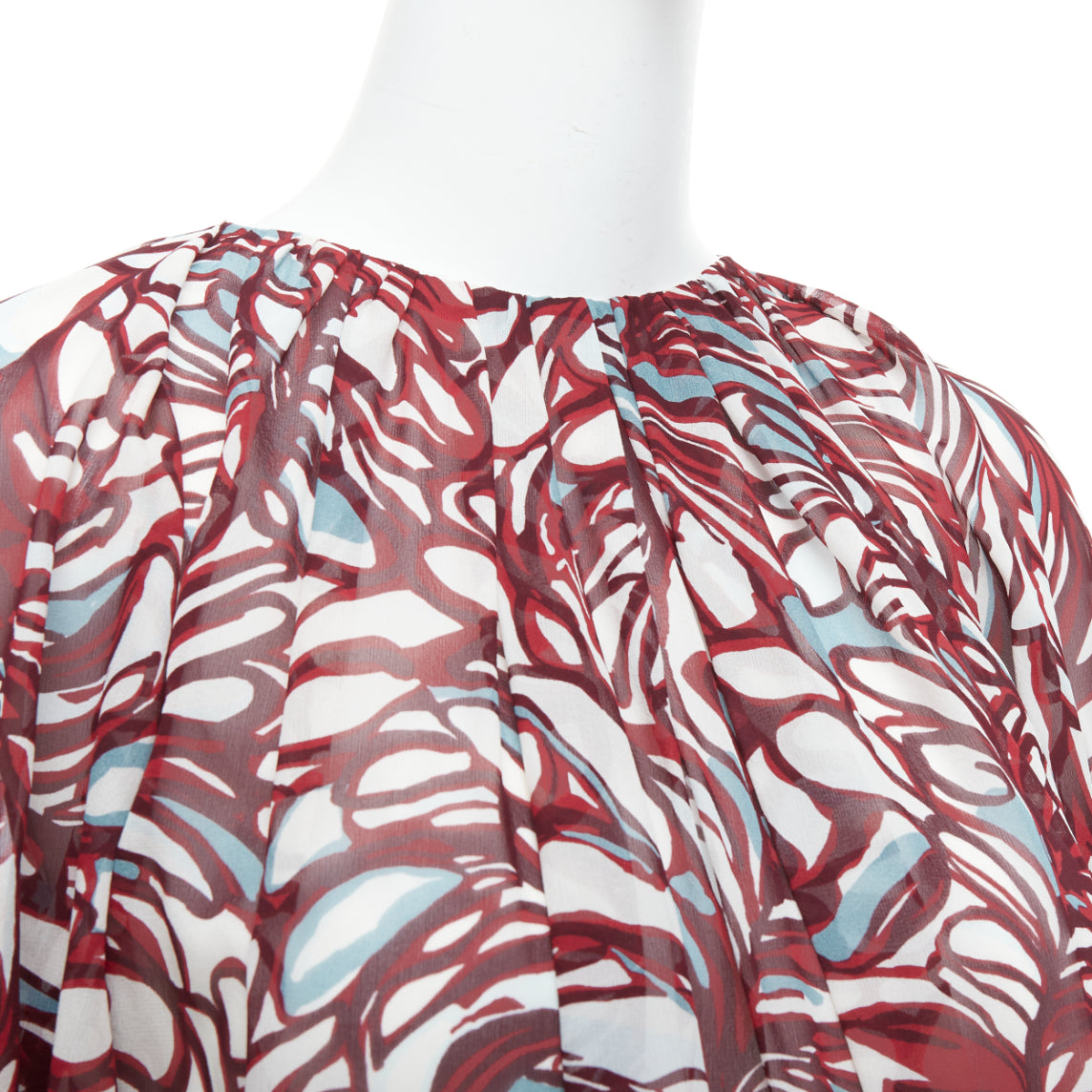 Giambattista Valli Abstract Cape Dress - Detail 2