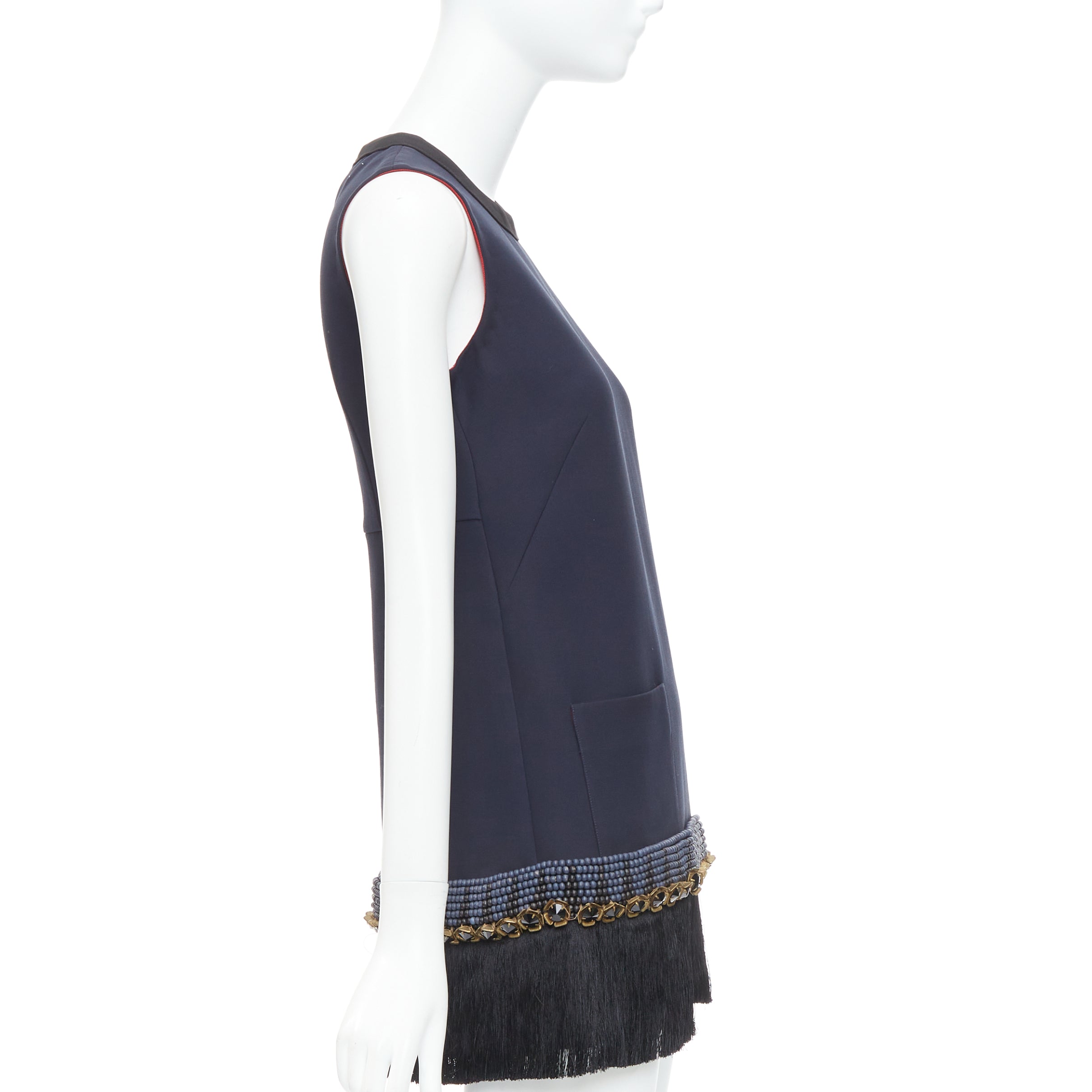Marni Fringe Tunic Dress - 4