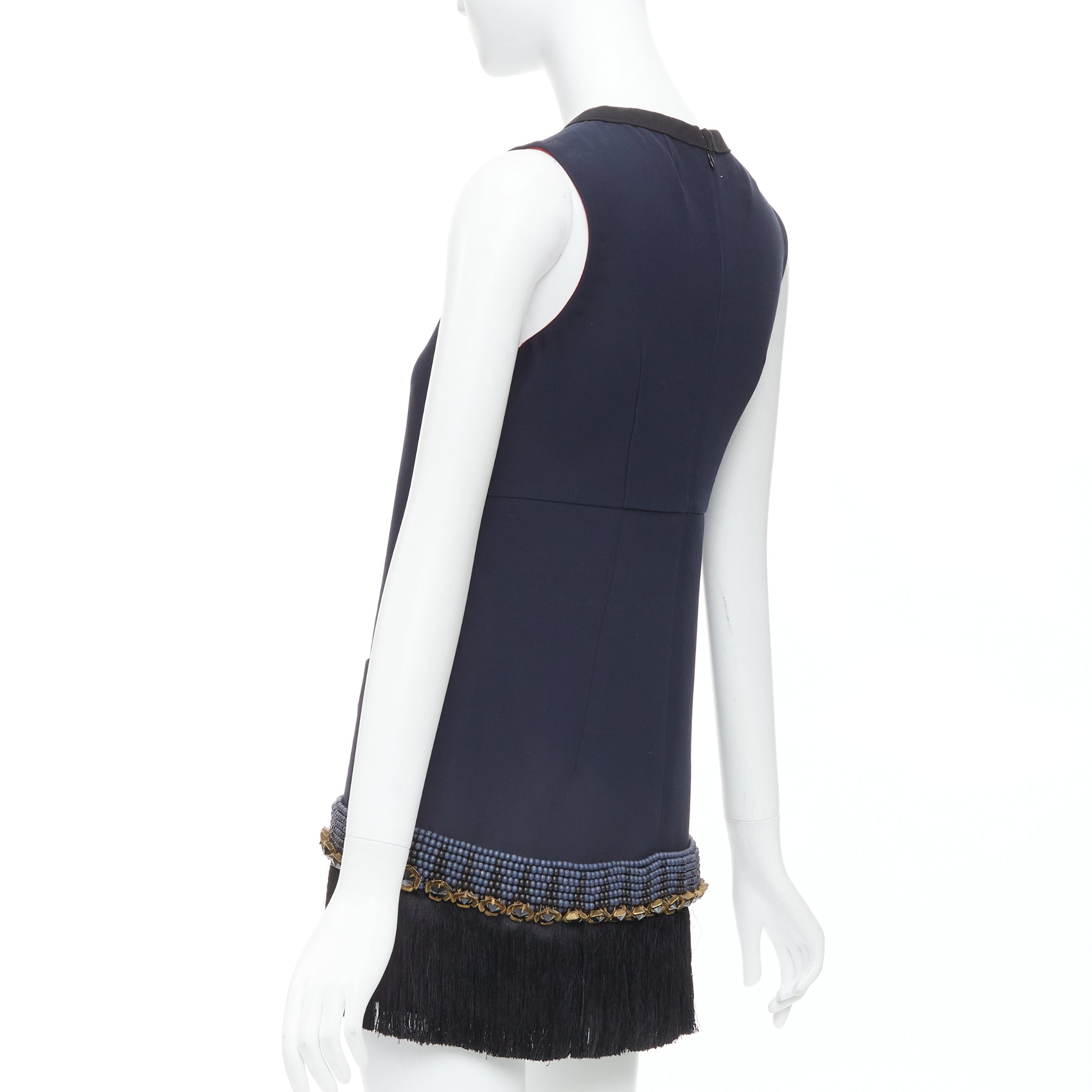 Marni Fringe Tunic Dress - Detail 1