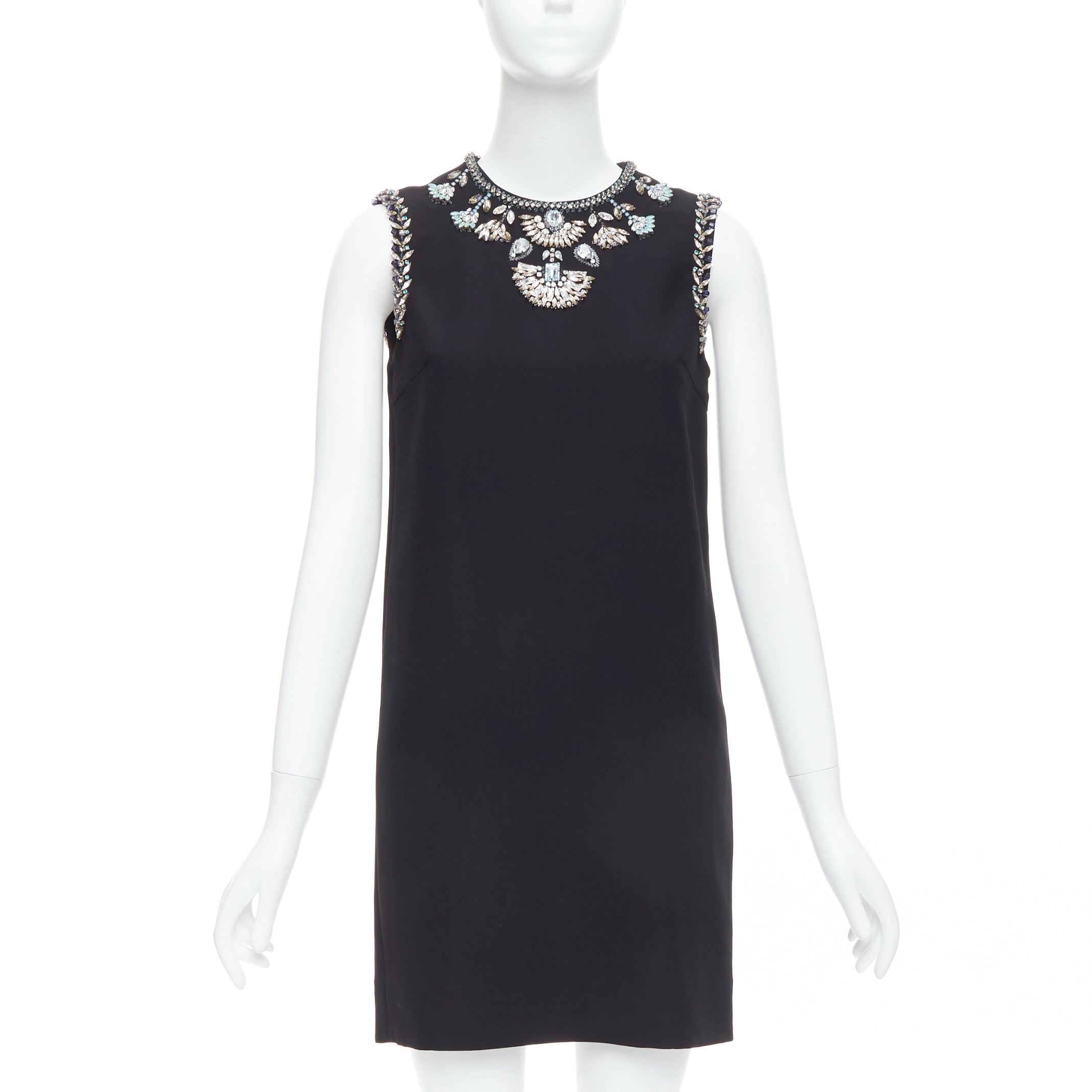 Miu Miu Rhinestone Shift Dress
