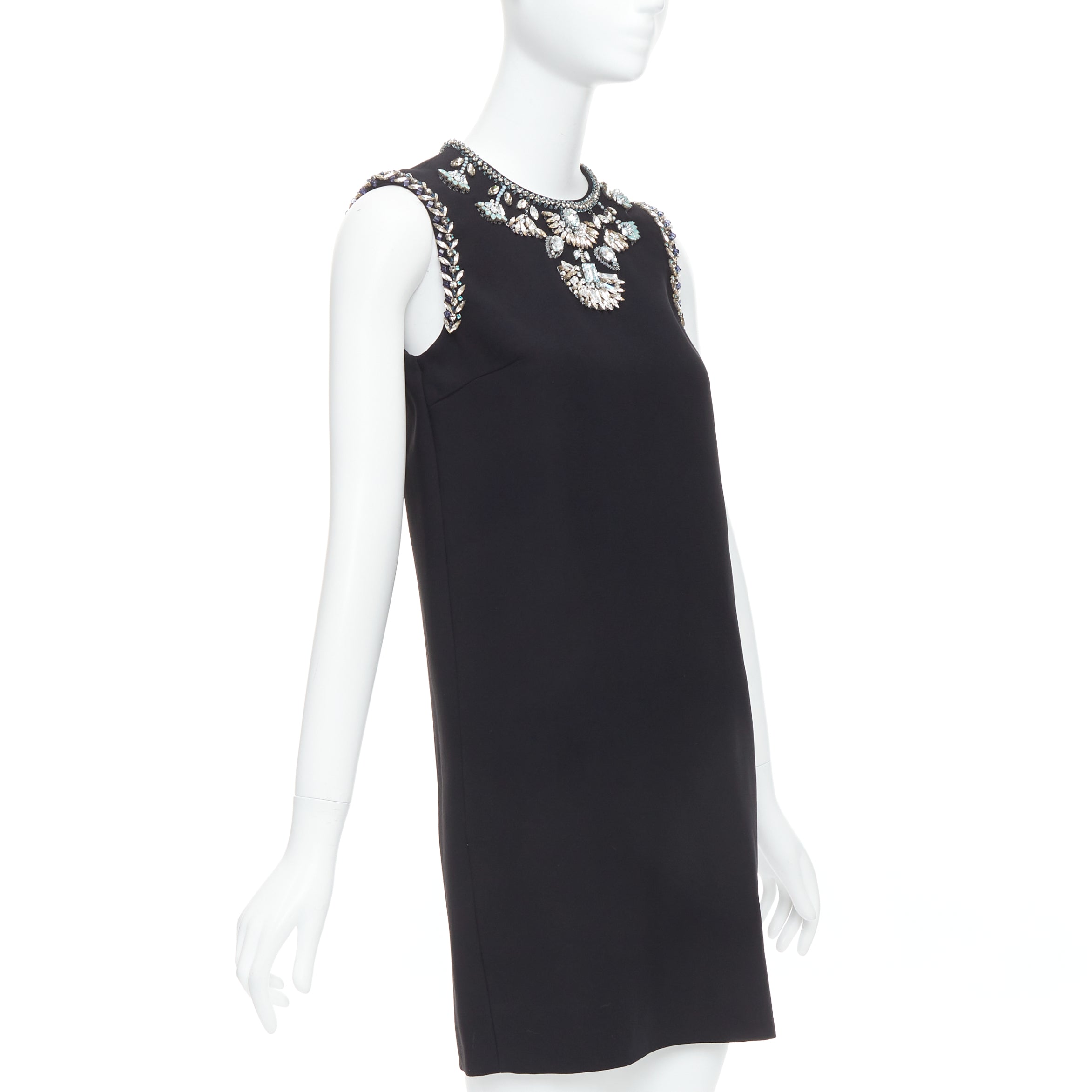 Miu Miu Rhinestone Shift Dress - Image 6