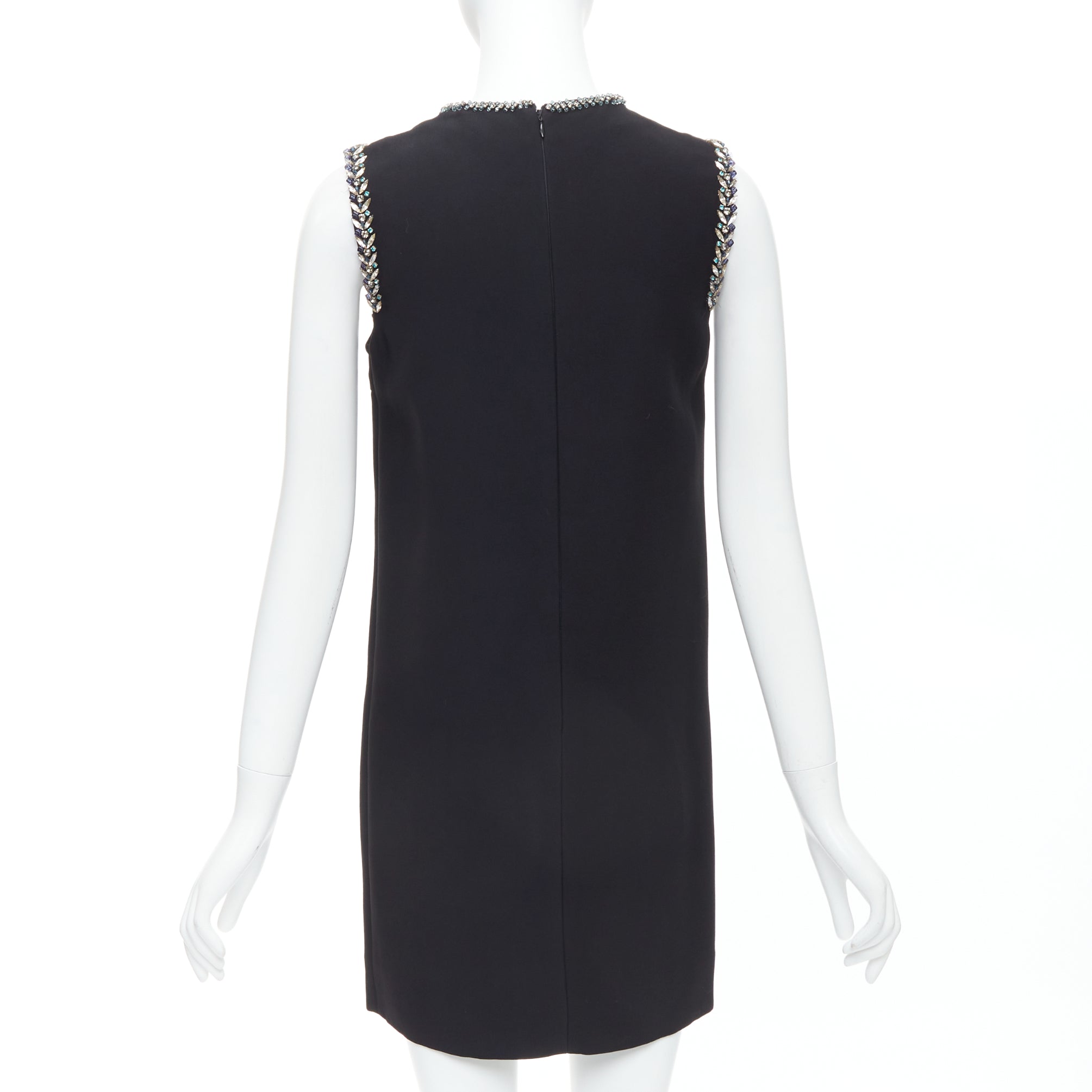 Miu Miu Rhinestone Shift Dress - Side view