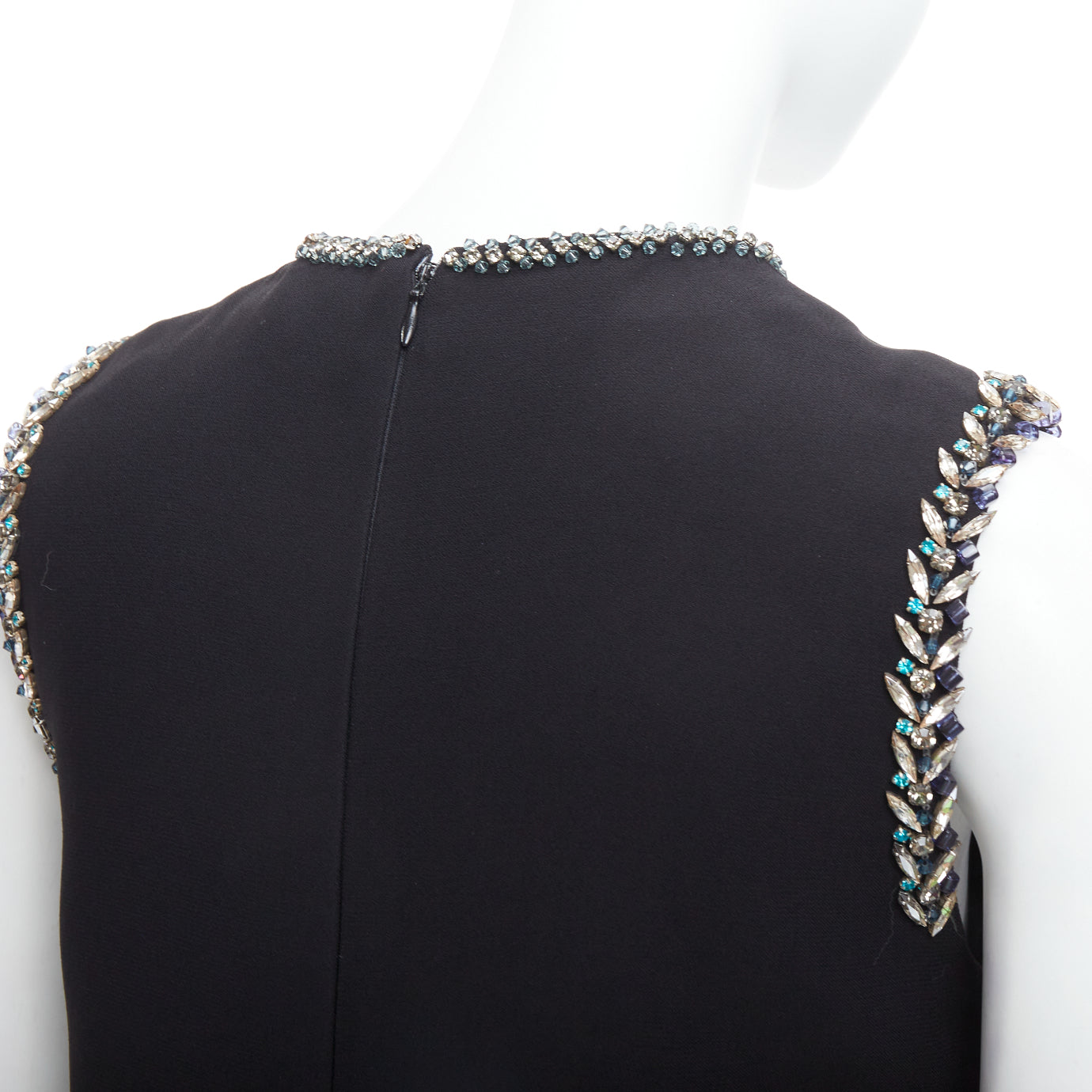 Miu Miu Rhinestone Shift Dress - Detail 2