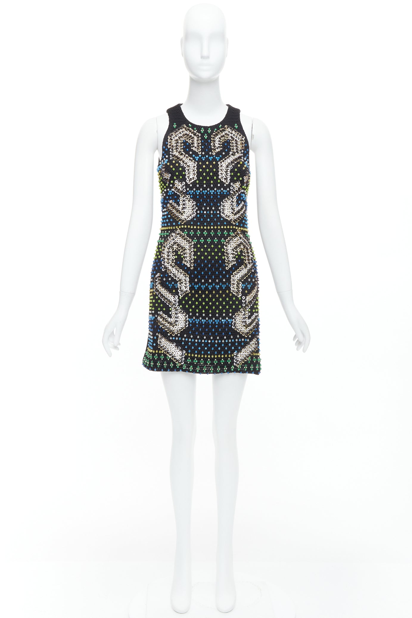 Peter Pilotto Beads Scuba Dress - Image 11