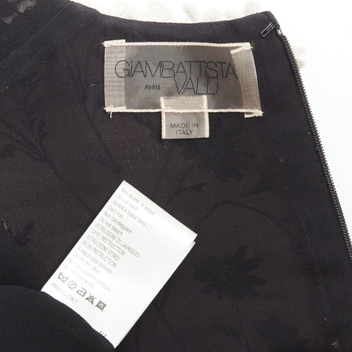 Giambattista Valli Lace Bodice Dress - Image 10