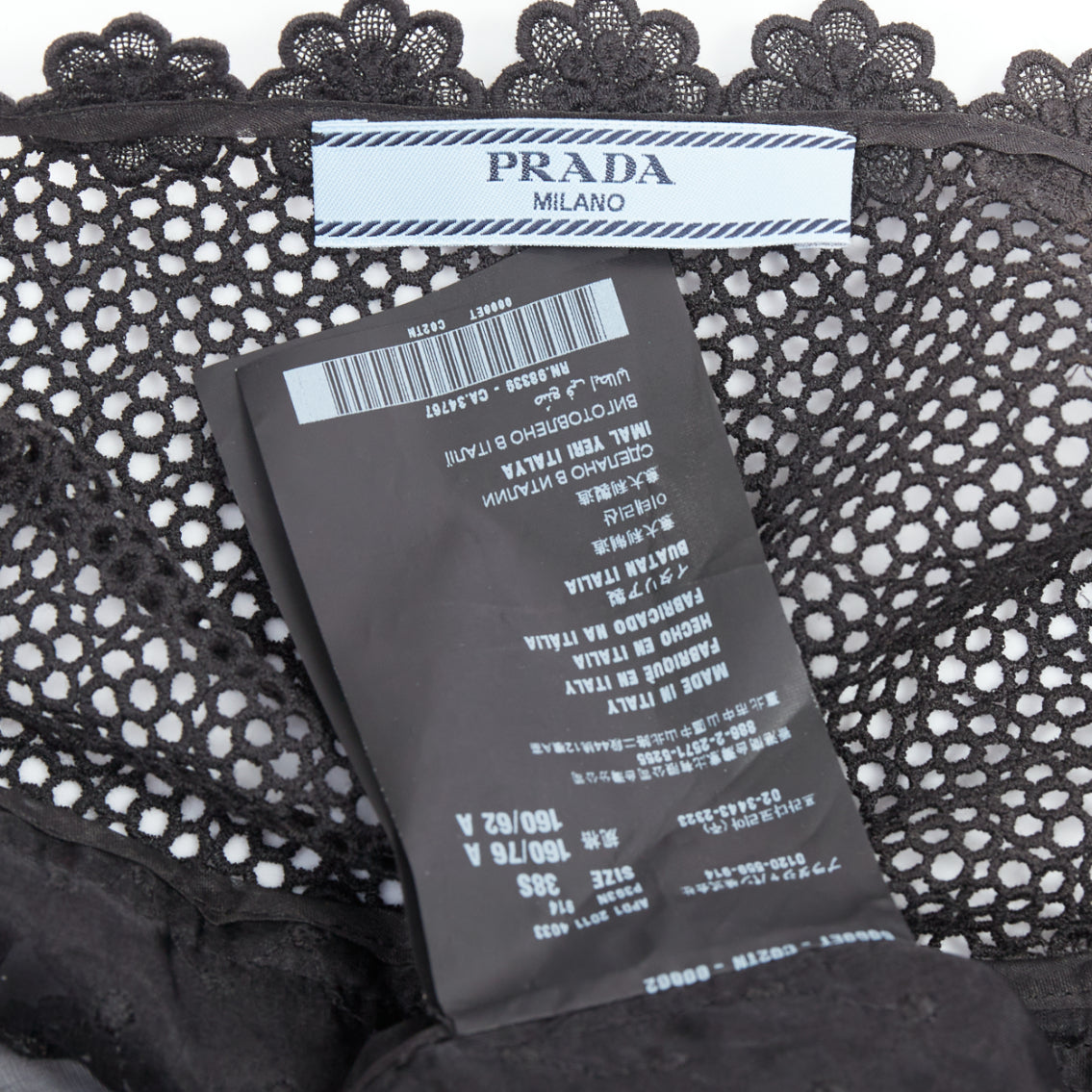 Prada Floral Applique Dress - Image 10