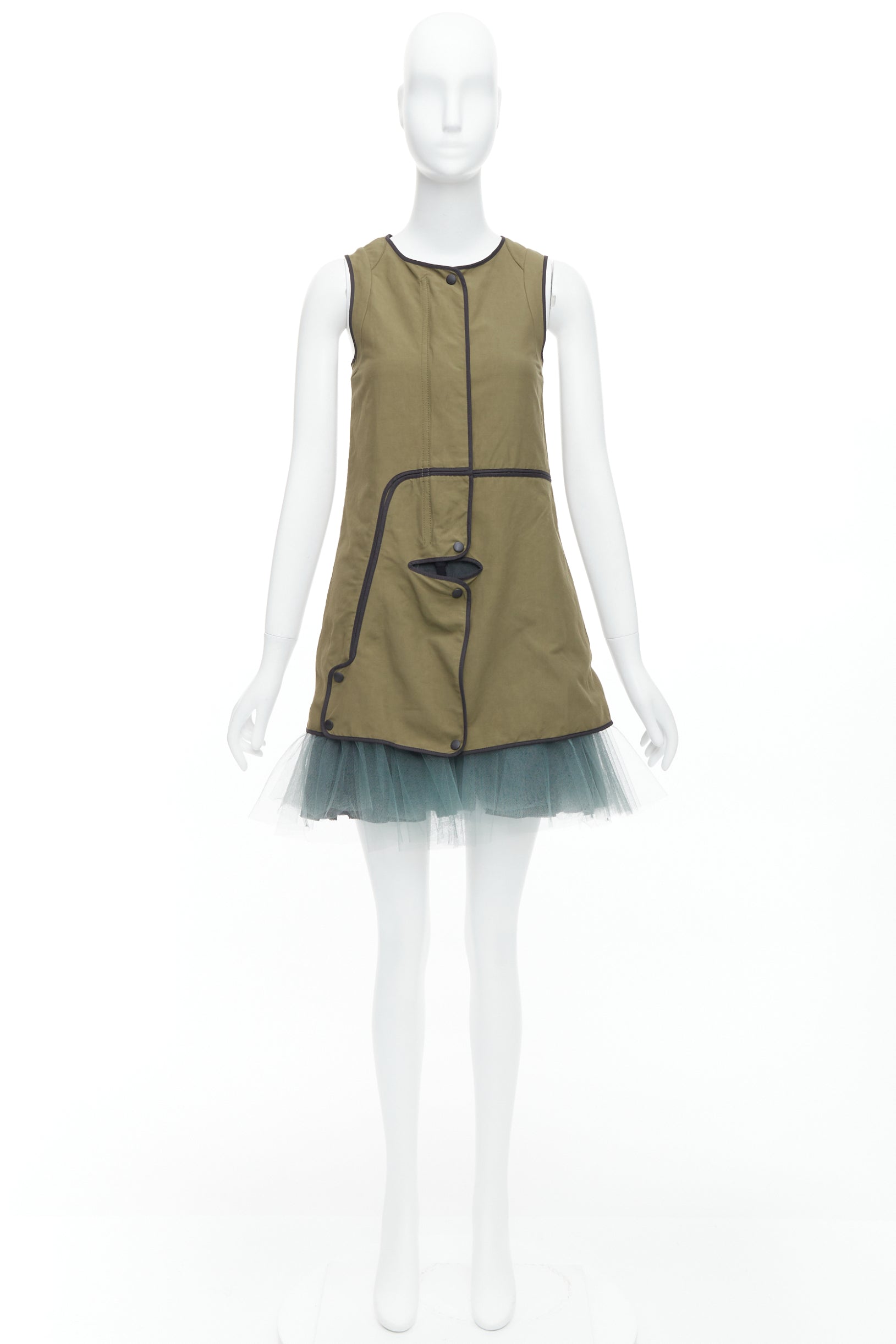 Marni Utility Vest Dress - Image 11