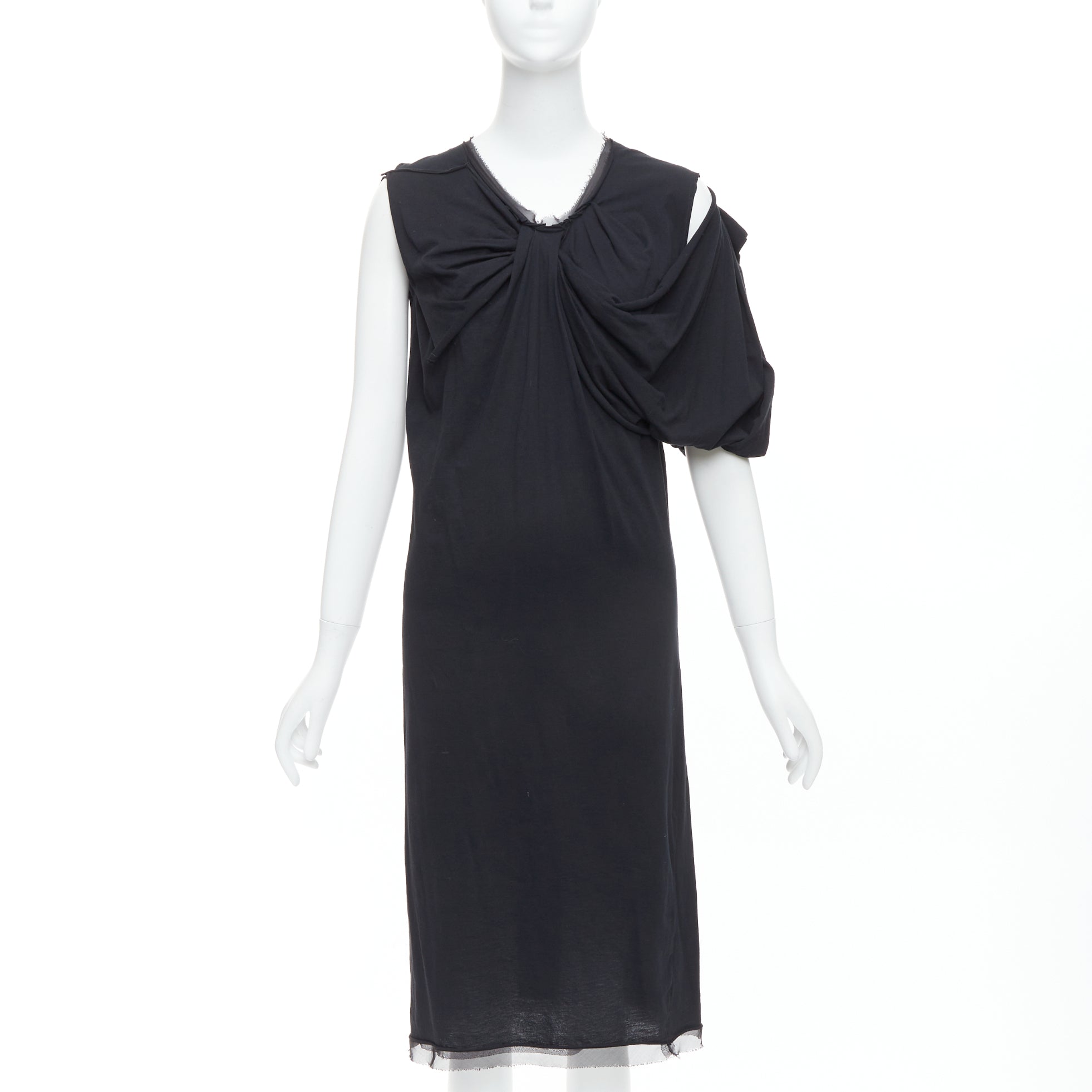 Lanvin Asymmetric Midi Dress