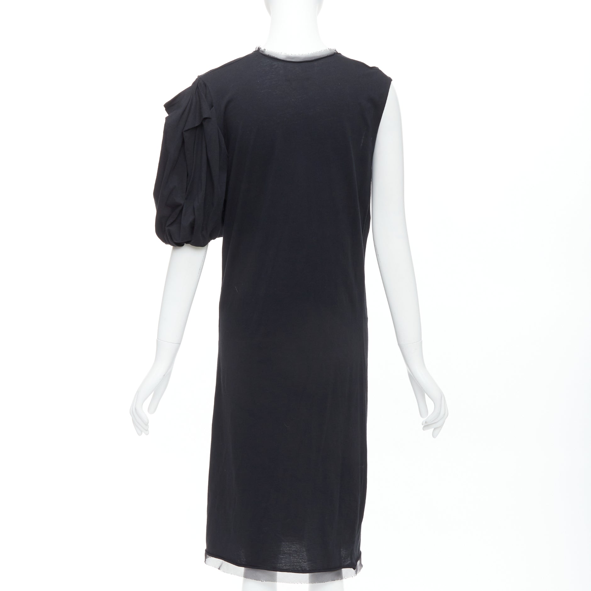 Lanvin Asymmetric Midi Dress - Side view