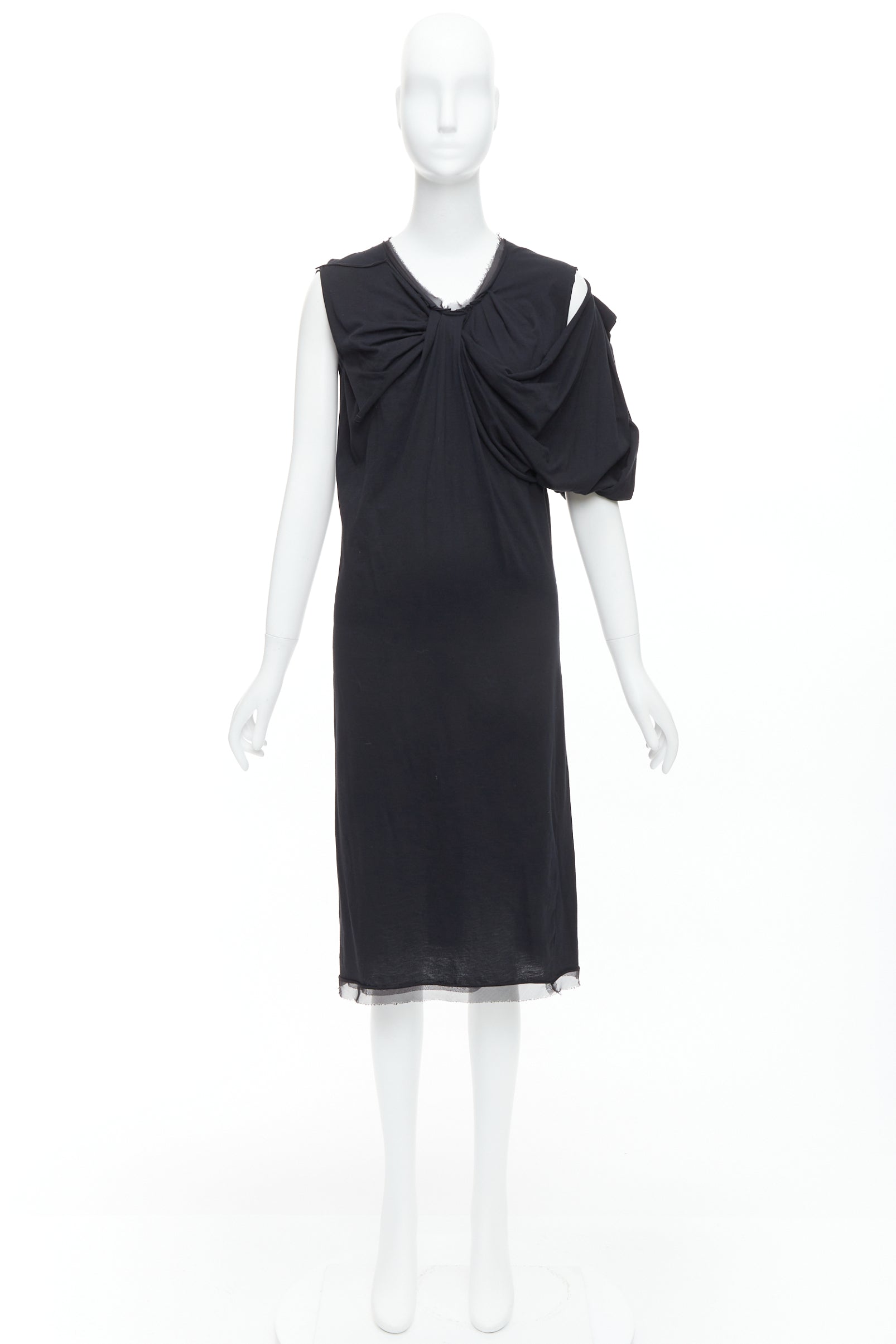 Lanvin Asymmetric Midi Dress - Image 11