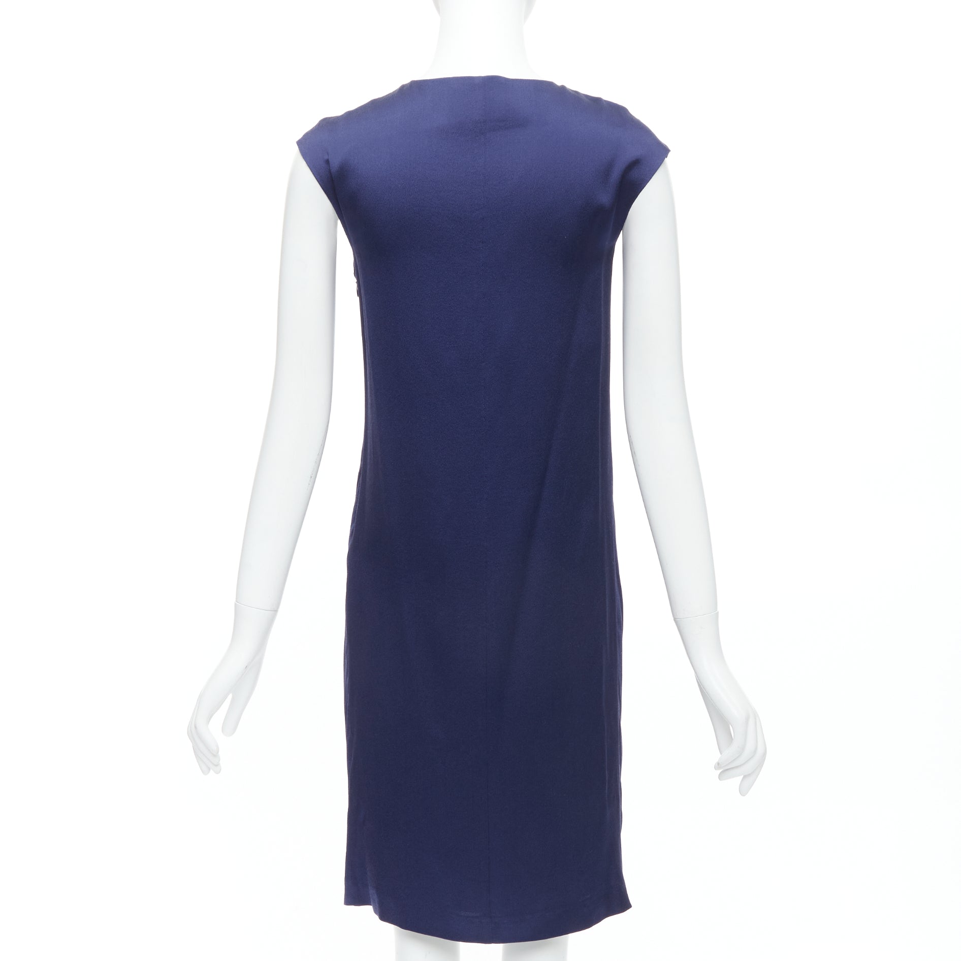 Alberta Ferretti Bow Cap Sleeve Dress - Side view