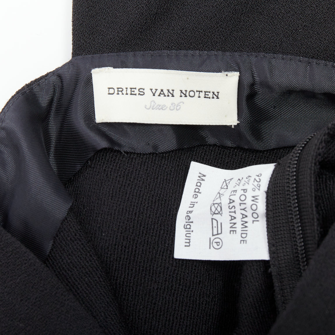 Dries Van Noten Asymmetric Drape Dress - Image 10