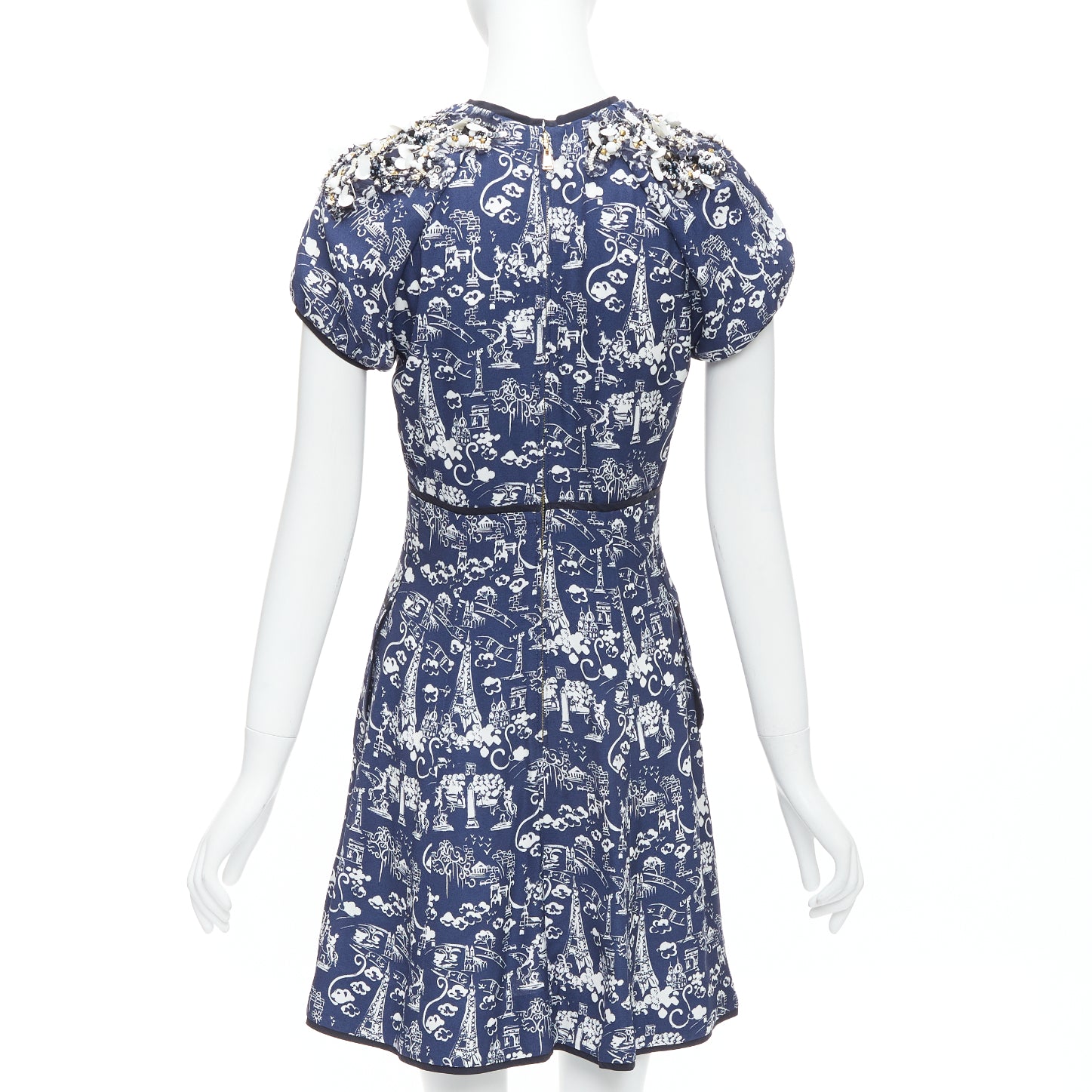 Louis Vuitton City Print Dress - Side view