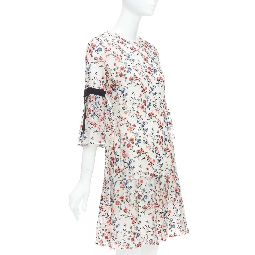 Erdem Lissy White Silk Never worn - Inside View