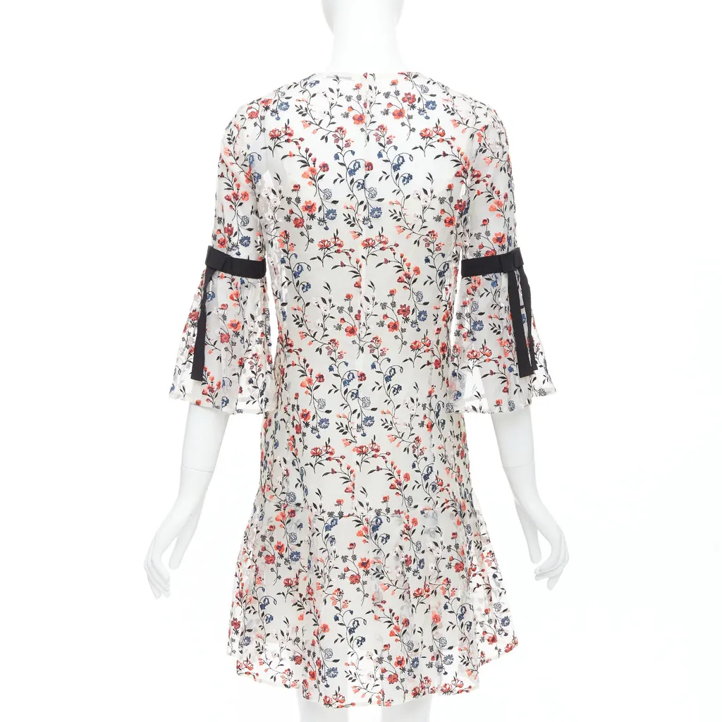 Erdem Lissy White Silk Never worn - Box View