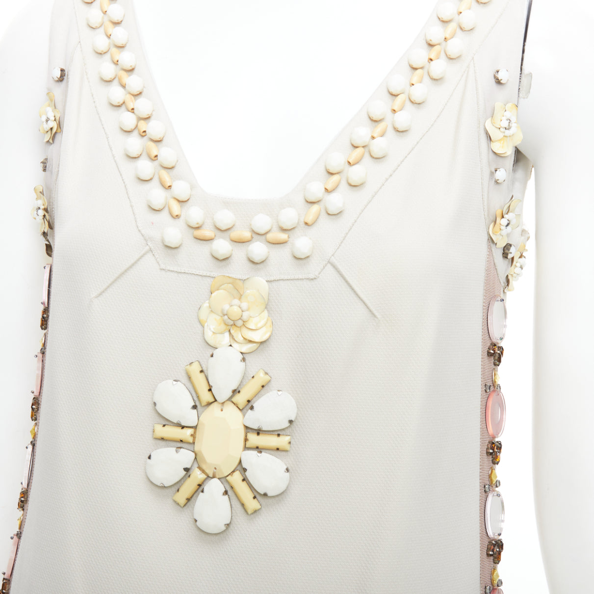 Lanvin Embellished Bridal Dress - Back view