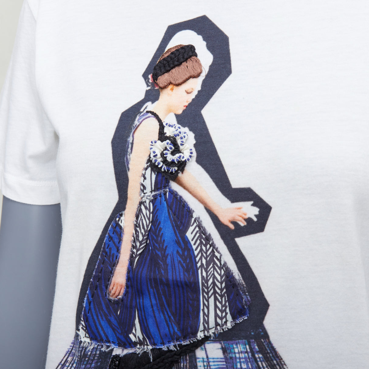 Prada Runway Applique Tee - Back view
