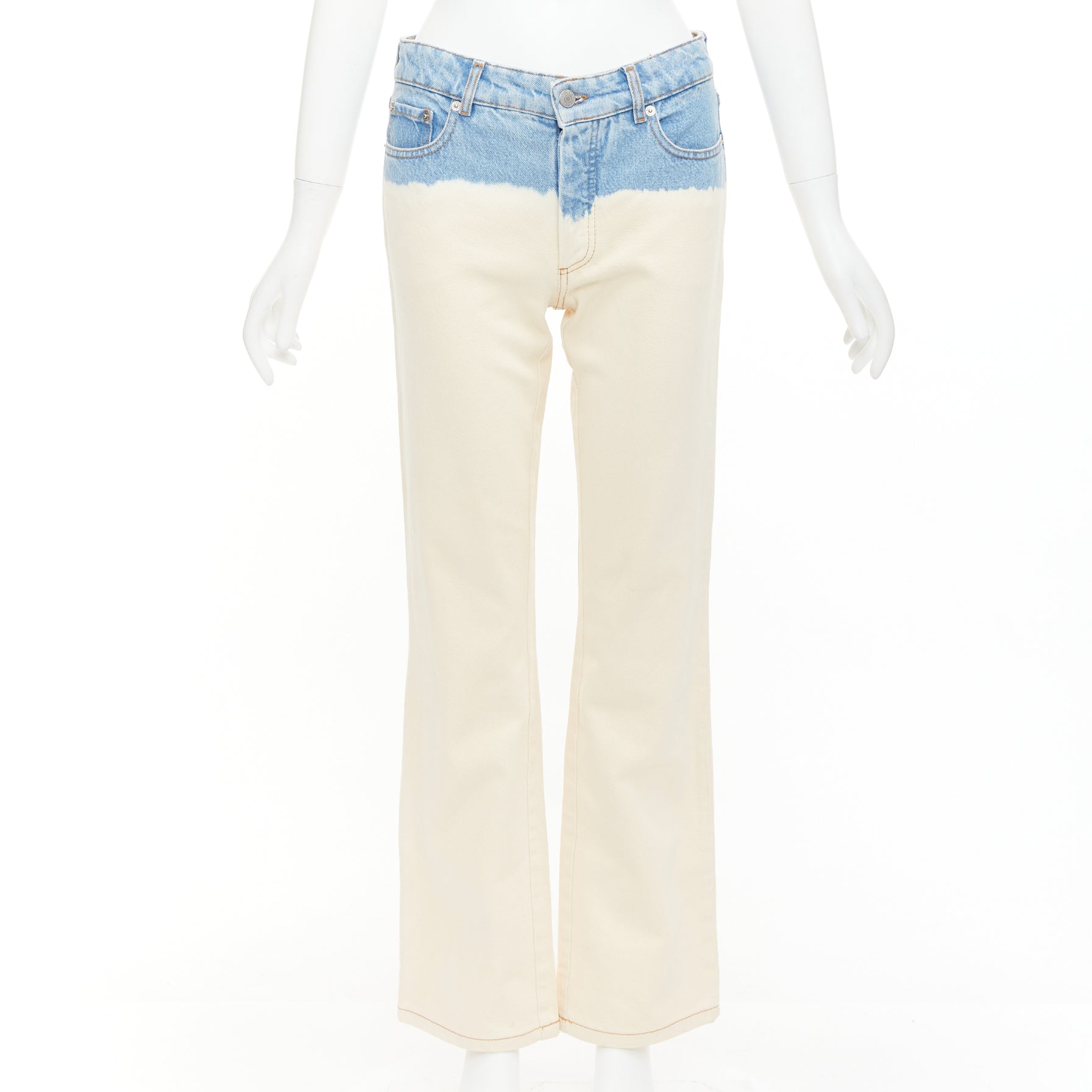 Dries Van Noten Ombre Wide Jeans