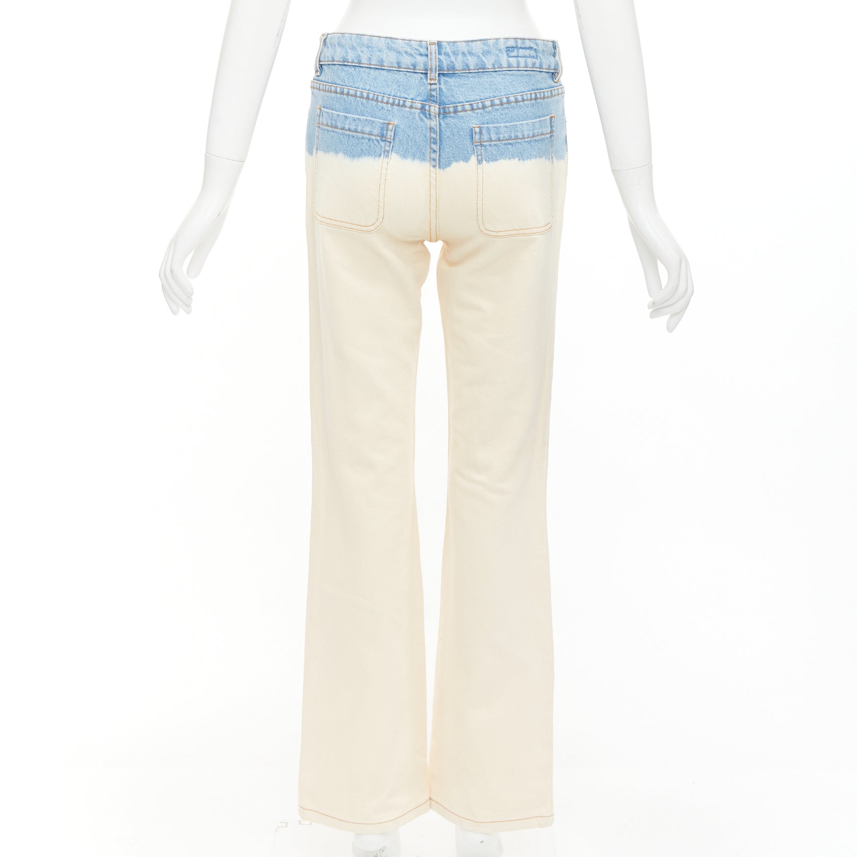 Dries Van Noten Ombre Wide Jeans - Side view